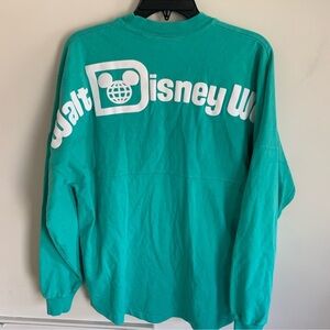 Walt Disney World Blue/Green Spirit Jersey Size small